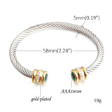 Stainless Steel Interweaving Bracelet SZ-QCH-004