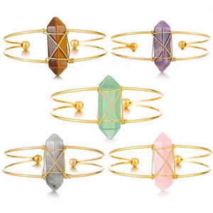 Quartz Stone Healing Crystal Bracelet for Women