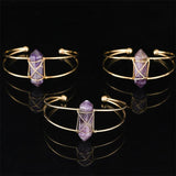 Quartz Stone Healing Crystal Bracelet for Women