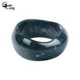 Vintage Resin Cuff Charms Bracelet Bangles For Women Girls
