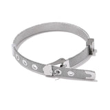 Stainless Steel Bangle Bracelet for Women 18K Jewelry Gift