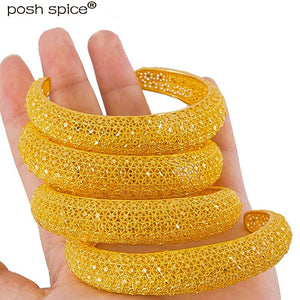 Dubai Wedding Jewelry Ethiopian Bracelets Bangles for Women