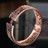 Morocco Hollow Bracelet for Women Nationality Open Sleeve Bracelet