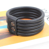 Four Seasons Punk Rubber Bracelet Ladies Charm Jewelry