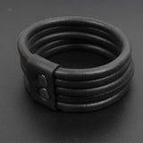 Four Seasons Punk Rubber Bracelet Ladies Charm Jewelry