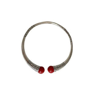 Silver Punk Engagement Bracelet for Women
