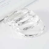 Ethiopian Silver Bracelet Bangles Dubai Wedding Jewelry Gift