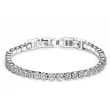 Clear Cubic Zirconia Tennis Bracelet - Crystal Bangle