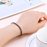 Clear Cubic Zirconia Tennis Bracelet - Crystal Bangle