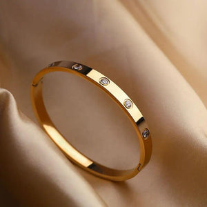 Couple Zircon Cross Bracelet Jewelry Gift