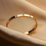 Couple Zircon Cross Bracelet Jewelry Gift