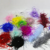 Feather Cuff Snap Bracelet Ostrich Fur Wrist Cuff Sleeve