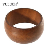 DIY Natural Wooden Bangles Wood Bracelet Jewelry