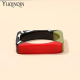 Colorful Acrylic Indian Ladies Bangles With Charms High