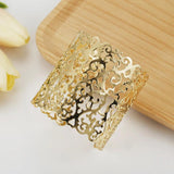 Hollow Wide Cuff Bracelet & Bangle Open Metal Bracelet Women's Accessories