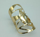 Hollow Wide Cuff Bracelet & Bangle Open Metal Bracelet Women's Accessories