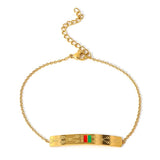 Stainless Steel Charm Chain Bracelets Wedding Party Jewelry