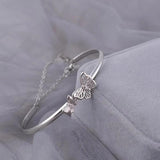 Double Layer Butterfly Bracelet and Bangles for Women