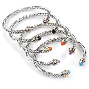 Adjustable Women's Bracelet Colorful Crystal Wedding Ball Jewelry Gift