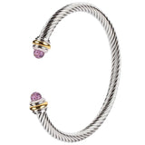 Adjustable Women's Bracelet Colorful Crystal Wedding Ball Jewelry Gift