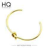 Metal Copper Plated Knot Bracelet for Women - Party Jewelry Gift
