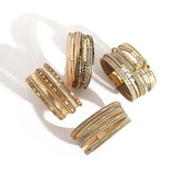 Boho Multilayer Leather Bracelet Women