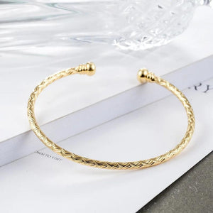 Foxanry Adjustable Silver Bracelet Vintage Twist Party Jewelry