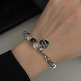 Resin Bear Bracelet with Star Rays Bangle for Women