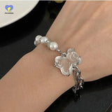 Resin Bear Bracelet with Star Rays Bangle for Women