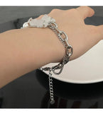 Resin Bear Bracelet with Star Rays Bangle for Women