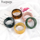 Vintage Resin Cuff Charms Bracelet Bangles for Women