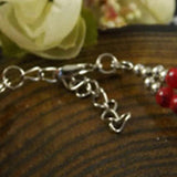 Vintage Retro Tibet Red Bead Boho Bracelet