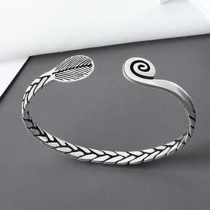 Retro High Distressed Round Ethnic Style Women Bracelet Jewelry