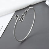 Retro High Distressed Round Ethnic Style Women Bracelet Jewelry