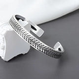 Retro High Distressed Round Ethnic Style Women Bracelet Jewelry
