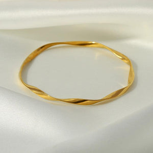 Stainless Steel Bangle Bracelet Silver Jewelry for Women