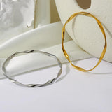Stainless Steel Bangle Bracelet Silver Jewelry for Women