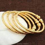 Dubai Baby Bangle Jewelry For Boys Girls18K Ethiopian Kids Bangles Bracelet