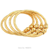 Dubai Baby Bangle Jewelry For Boys Girls18K Ethiopian Kids Bangles Bracelet