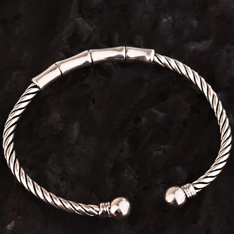 Mewanry Minimalist Silver Bracelets Charm Women Girl Vintage Classic Birthday
