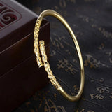Fashionable Golden Cudgel Monkey King Bracelet for Men and Women