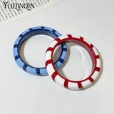 Colorful Acrylic Geometric Bracelet Bangle Resin Jewelry