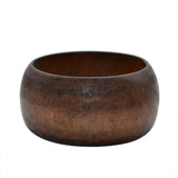 Vintage Wooden Geometric Bangle Bracelet for Women