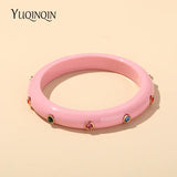Designer Crystal Bangles for Women Girls