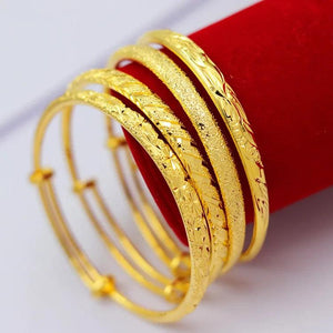 Women's Resizable Bangle Wedding Ornaments Jewelry