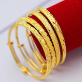 Women's Resizable Bangle Wedding Ornaments Jewelry