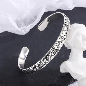 Arrival Retro Wave Bracelets Silver Plated Jewelry