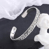 Arrival Retro Wave Bracelets Silver Plated Jewelry