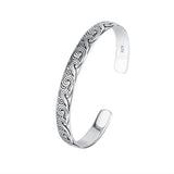 Arrival Retro Wave Bracelets Silver Plated Jewelry