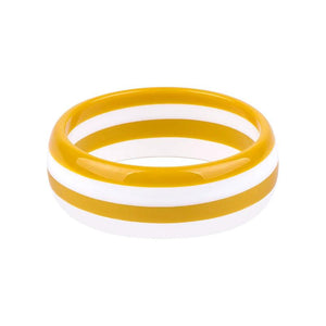 Vintage Resin Cuff Bracelets Bangles for Women Wide Stripe Acrylic Bracelet